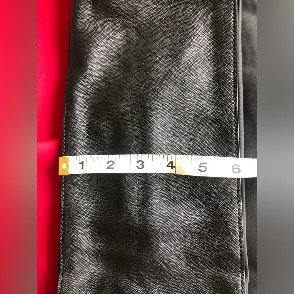 Tory Burch Black Nylon Tote with Logo Patch - Picture 9 of 14